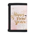 thumbnail image 1 of Chririnla Polyester Fabric Little Boys Trifold Wallet with Magic Sticker Closure, Happy New Year Portable Cardholder for Daily Holiday Use, 1 of 6