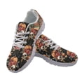 thumbnail image 1 of Chririnla Pumpkin Rose Pattern Breathable Walking Shoe for Men, Lightweight Mesh Running Sneakers for Training Gym, 1 of 11