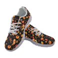 thumbnail image 1 of Chririnla Pumpkin and Turkey Lightweight Running Shoes for Women, Casual Mesh Walking Shoes for Gym Travel, 1 of 11
