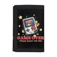 thumbnail image 1 of Chririnla Retro Game Trifold Pouch, Elastic Polyester Youth Wallet for Outdoor Sports, Slim Lightweight Children's Coin Wallet, 1 of 6