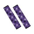 thumbnail image 1 of Chririnla Seat Belt Protector Reduce Chafing Seat Belt Shoulder Pad Polyester Non-Slip, Suitable for Cars Sedan, Spiderwebs Paw prints, 1 of 8