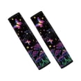 thumbnail image 1 of Chririnla Seat Belt Shoulder Strap Covers 2 Pieces, Seatbelt Accessories Polyester Waterproof Protect and Decorate Your Ride for Vehicle Car Auto, 1 of 8