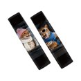thumbnail image 1 of Chririnla Seatbelt Covers Soft Car Seat Belt Pads Polyester Wear Resistant, Suitable for Van SUV, Leopard Winter Print, 1 of 8