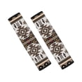 thumbnail image 1 of Chririnla Southwest Geometric Car Seat Belt Pads 2 Pack, Seatbelt Cushion Polyester Non-Slip Magic Tape for Truck Vehicle Van, 1 of 8