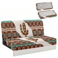 thumbnail image 1 of Chririnla Southwestern Cactus RV Jackknife Sofa Cover, Washable 2 Piece Slipcover Fit for Camper Travel Trailer and Motorhome, 1 of 7