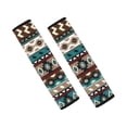 thumbnail image 1 of Chririnla Southwestern Geometric Pattern Car Seat Belt Pads 2 Pack, Seat Belt Shoulder Pad Polyester SBR Composite Soft Comfort for Auto SUV Sedans, 1 of 8