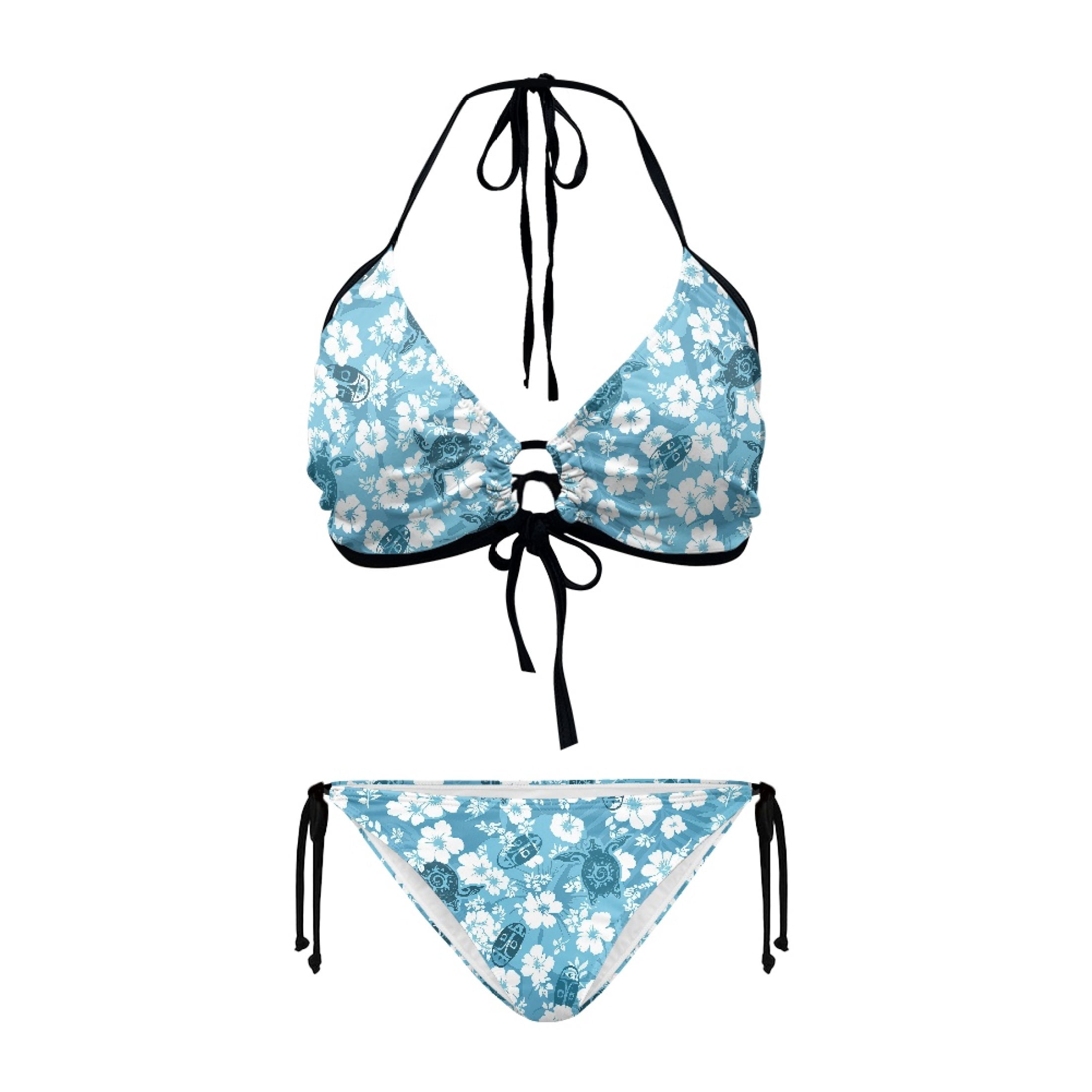 Chririnla Spandex Fabric Two Piece Triangle Swimsuit for Beach Sexy ...