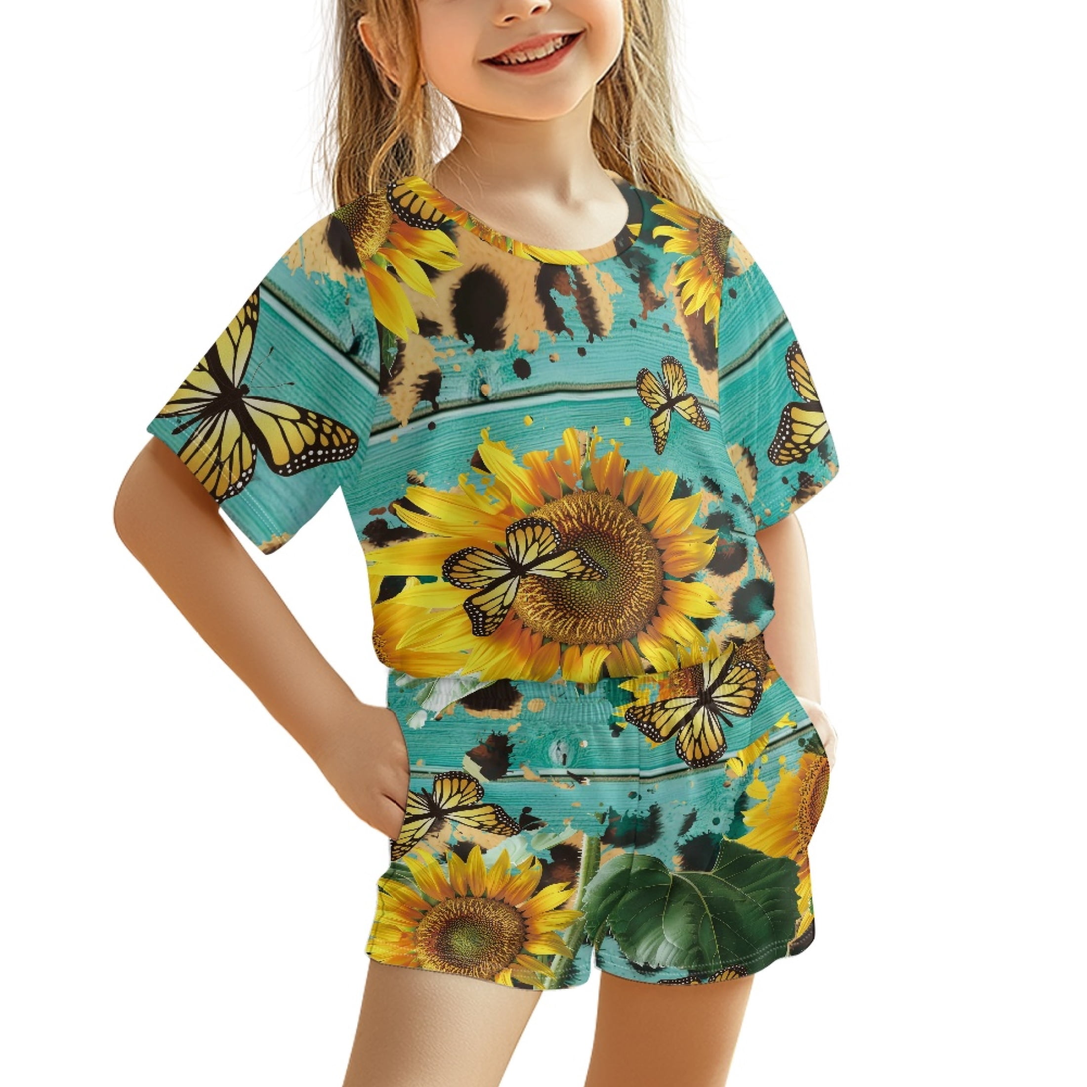 Chririnla Stretch Short Fiber Jersey Casual Kids Shorts Set Gentle on ...