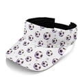 thumbnail image 1 of Chririnla Sun Visor Cap with Soccer Ball Pattern, Sun Protection Hat for Outdoor Summer Sports and Daily Activities, 1 of 4