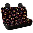 thumbnail image 1 of Chririnla Tie Dye Paw Theme Full Wrap Car Seat Cover for Car Interior Automotive, Comfortable Rear Bench Seat Covers Stretch Car Back Seat Cover Protectors, 1 of 4
