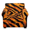 thumbnail image 1 of Chririnla Tiger Stripe Pattern 2 Pieces Armchair Couch Cover for Living Room Banquet Stretch Non-Slip Armchair Slipcovers Fabric Sofa Slipcovers, 1 of 8