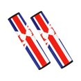 thumbnail image 1 of Chririnla Union Jack Print Car Seat Belt Pads Cover 2 Pack Auto Seatbelt Covers Breathable Non-Slip Suitable for Truck Van, 1 of 8