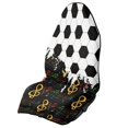 thumbnail image 1 of Chririnla Waterproof Terry Cloth Car Seat Cover with Soccer Music Notes, Lightweight Microfiber Seat Cover for Van Truck and Regular Cars, 1 of 7