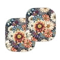 thumbnail image 1 of Chririnla Windshield Sun Shade Bright Blossom Car Sunshade UV Protection Heat Reflective Sun Visor Window Cover 28.5x25.5 in Automotive Windshield Shades for Women, 1 of 7