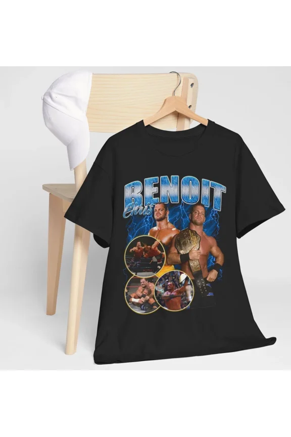 Chris Benoit WCW Graphic T Shirt Size S-5XL