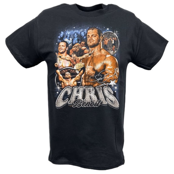 Chris Benoit World Champion Black T-shirt