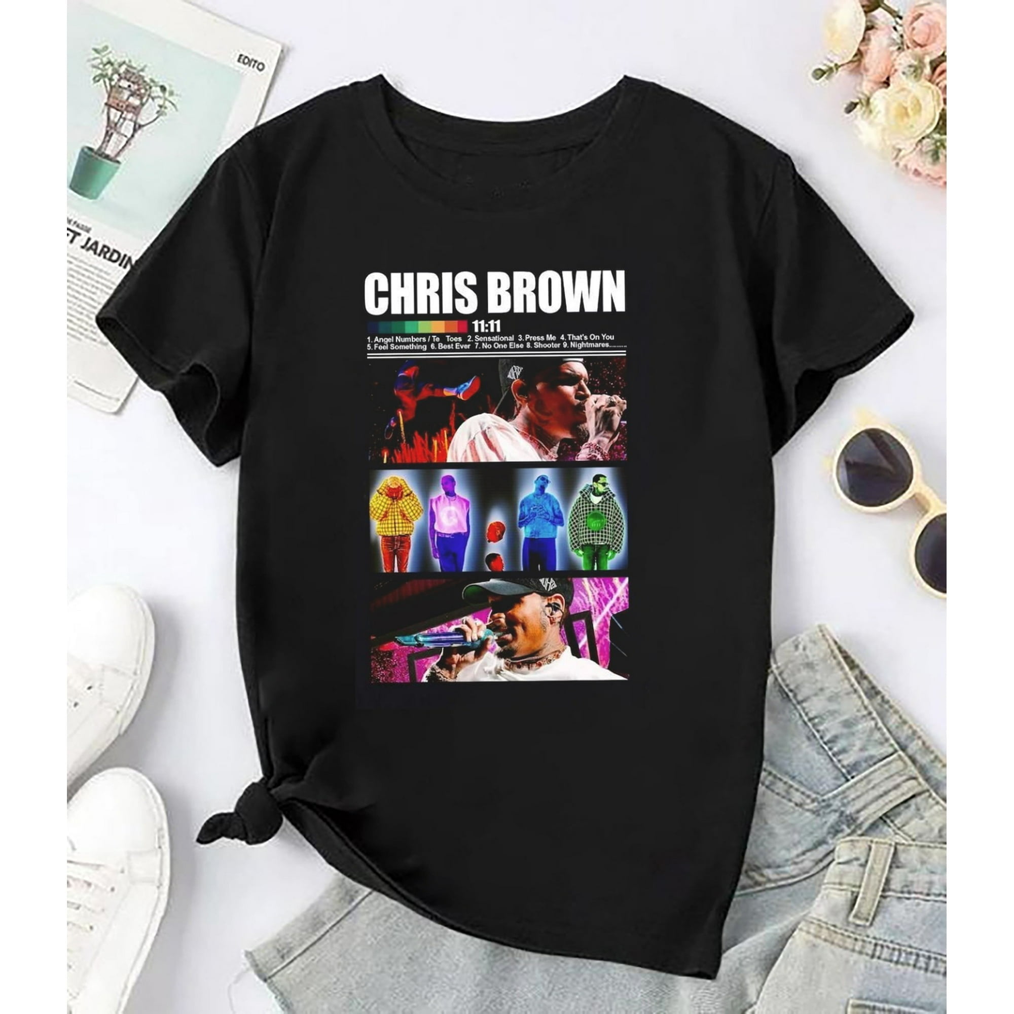 Chris Brown 11 11 Album Shirt, Graphic Chris Brown Tour 2024, Chris