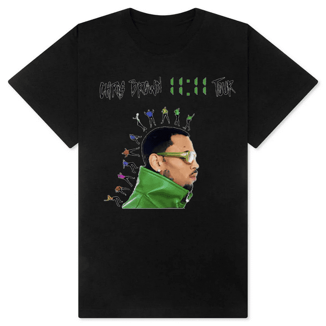 Chris Brown 1111 Tour 2024 Shirt, Chris Brown Fan Shirt, Chris Brown