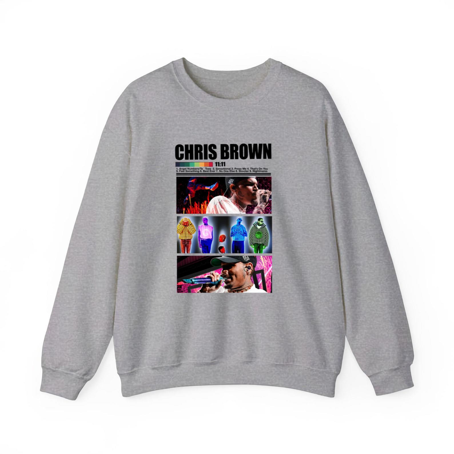 Chris Brown 1111 Album Shirt, Graphic Chris Brown Tour 2024, Chris