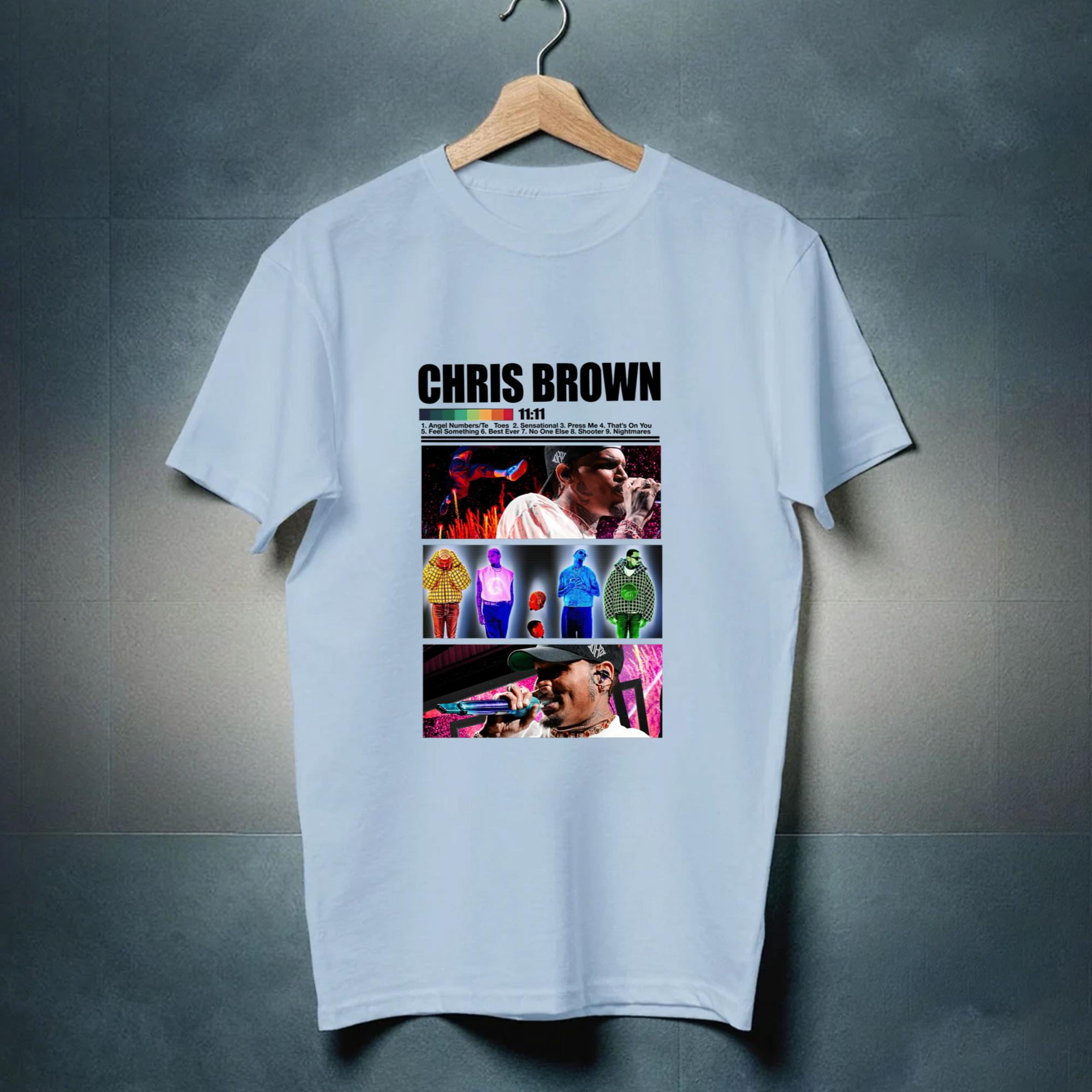 Chris Brown 1111 Album Shirt, Graphic Chris Brown Tour 2024, Chris