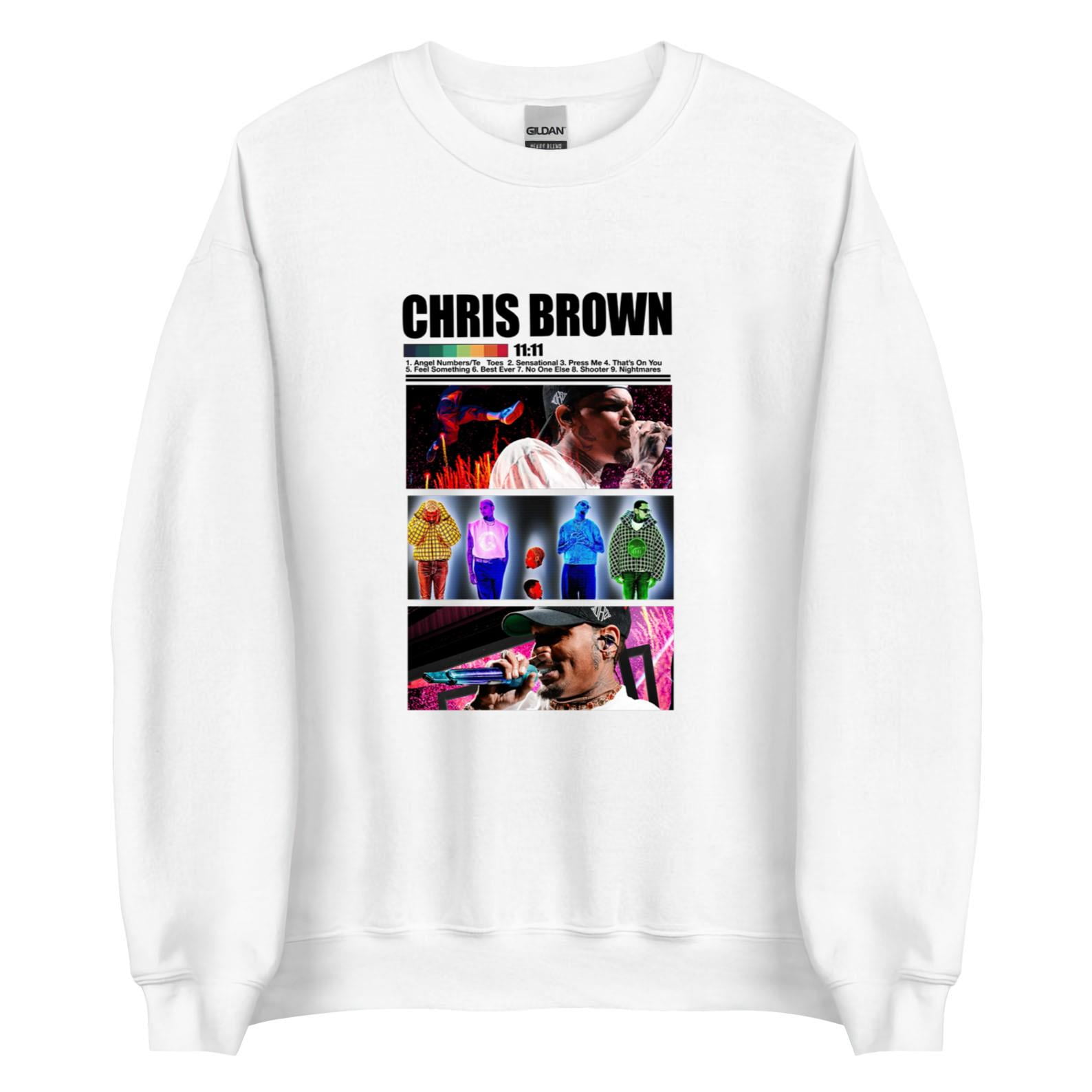Chris Brown 1111 Album Shirt, Graphic Chris Brown Tour 2025, Chris