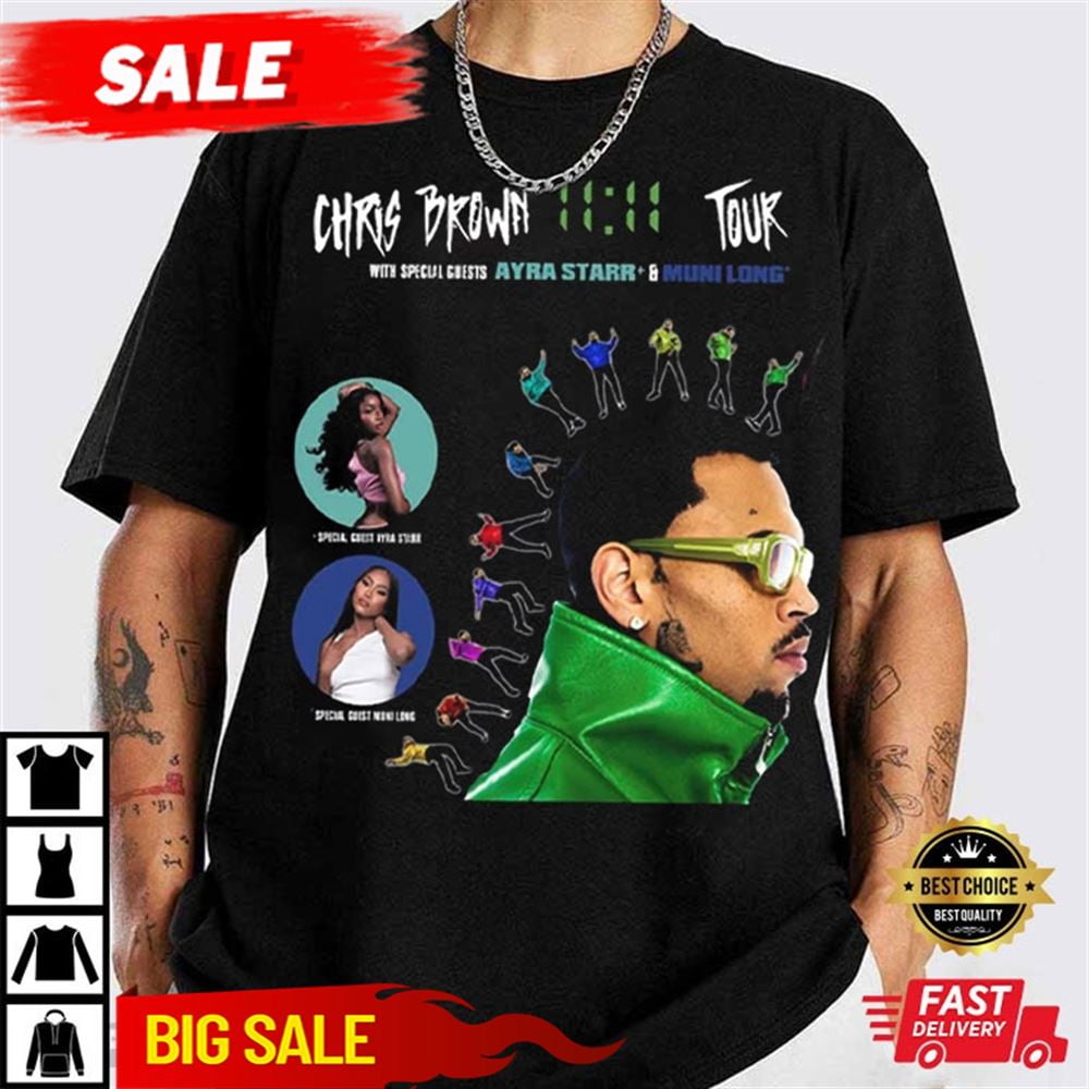 Chris Brown 1111 Tour Tshirt