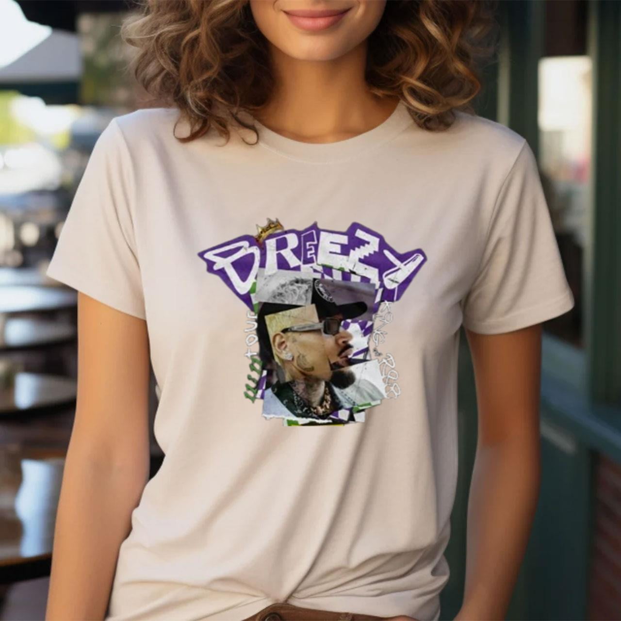 Chris Brown 1111 World Tour TShirt 2025 Concert, Premium 100 Cotton
