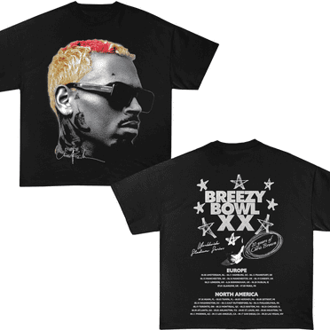Chris Brown 2025 Breezy Bowl Tour Merch, Bold Design, Must-Have Look For True Music Fans