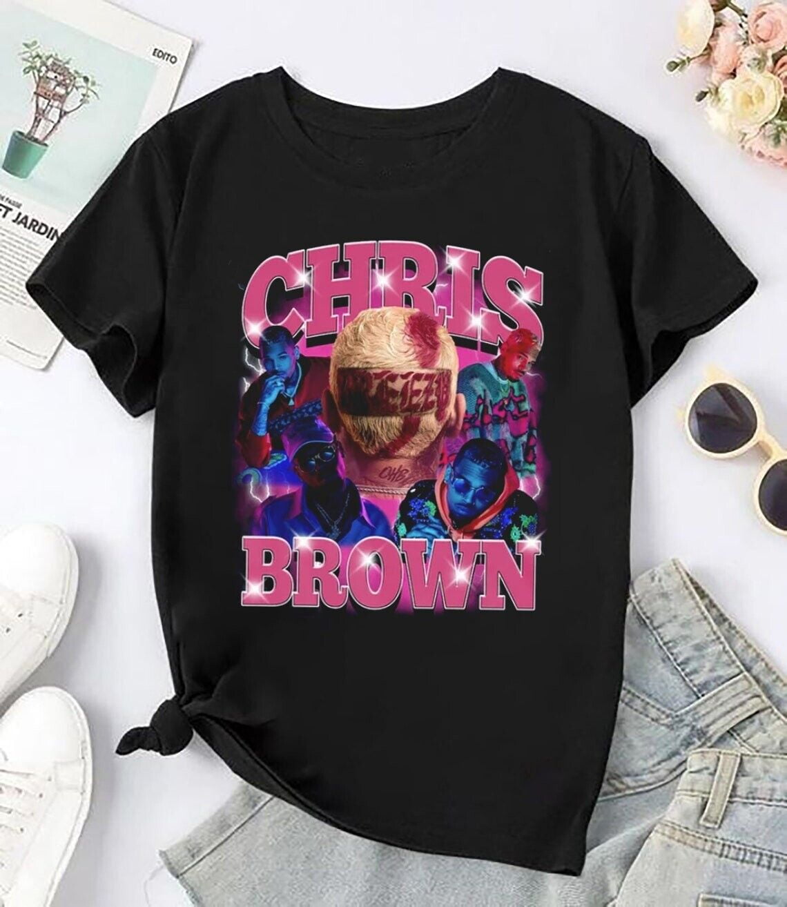 Chris Brown 90s Vintage Shirt, Chris Brown Bootleg Shirt, Chris Brown