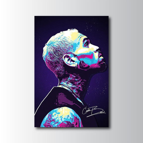 Chris Brown Breezy Bowl XX Poster, 2025 Hip Hop R&B Tour Concert Print, Music Fan Wall Decor, Size 24x36 Unframed Poster
