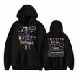 thumbnail image 1 of Chris Brown Merch Unisex Fleece Lined Printed Long Sleeve Pullover Hoodie, 1 of 3