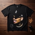 thumbnail image 1 of Chris Brown Portrait Graphic T-Shirt Hip Hop R And B Artist Fan Merchandise Tee, 1 of 4