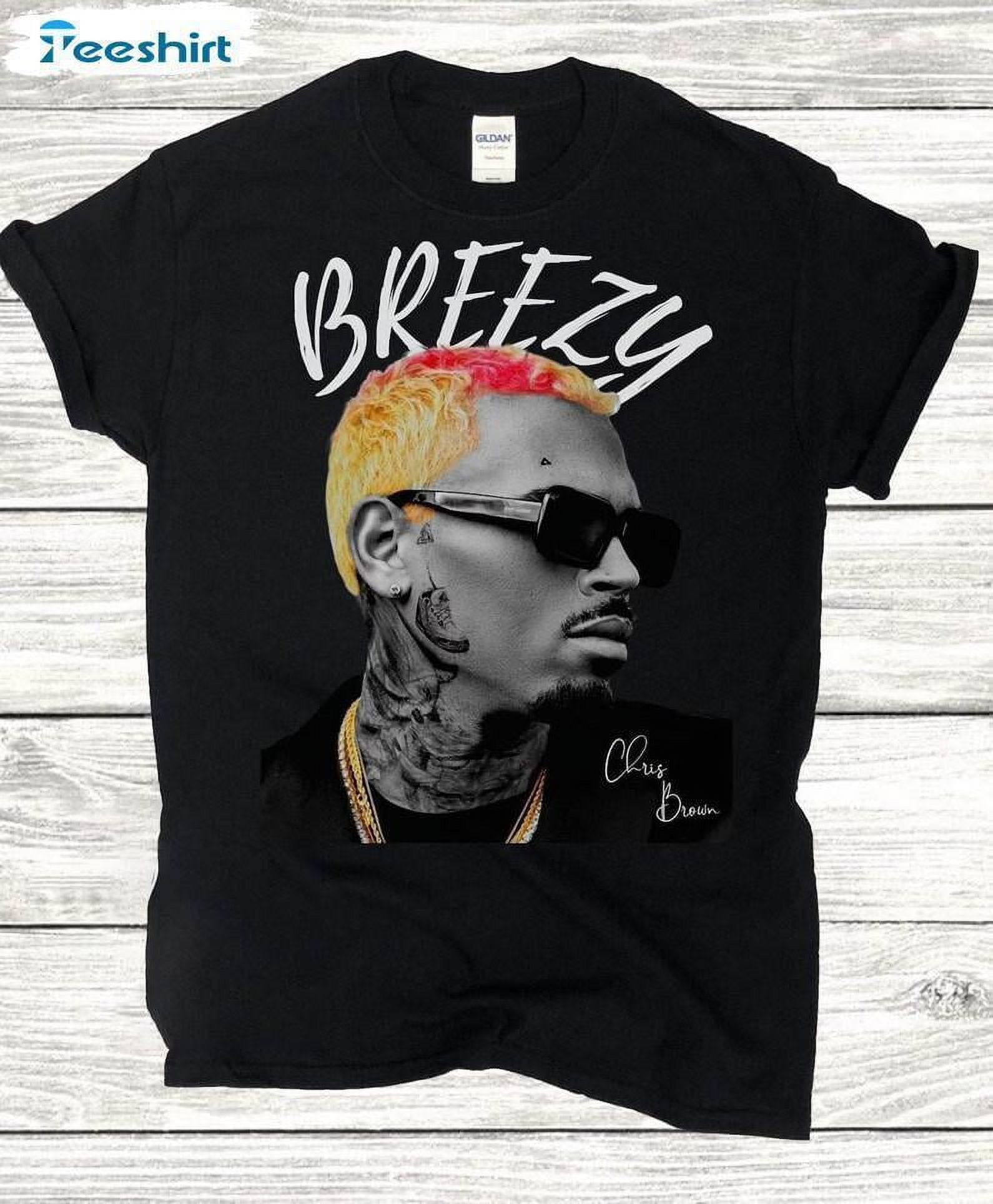 Chris Brown Tour 2024 T Shirt L2603_23