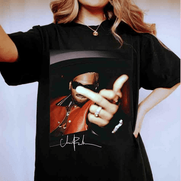 Chris Brown, Vintage Style, 11:11 Tour Merch, Fan Favorite, Bold Concert Look For True Supporters