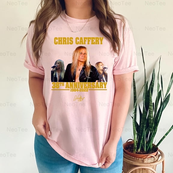 Chris Caffery Savatage TSO 38th Anniversary Metal Guitarist Fan Gift T-Shirt Unisex, up to 5XL