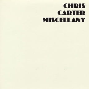 Chris Carter - Miscellany - Electronica - CD