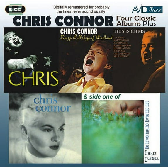 Chris Connor - 4 LPS on 2 CDS - Music & Performance - CD