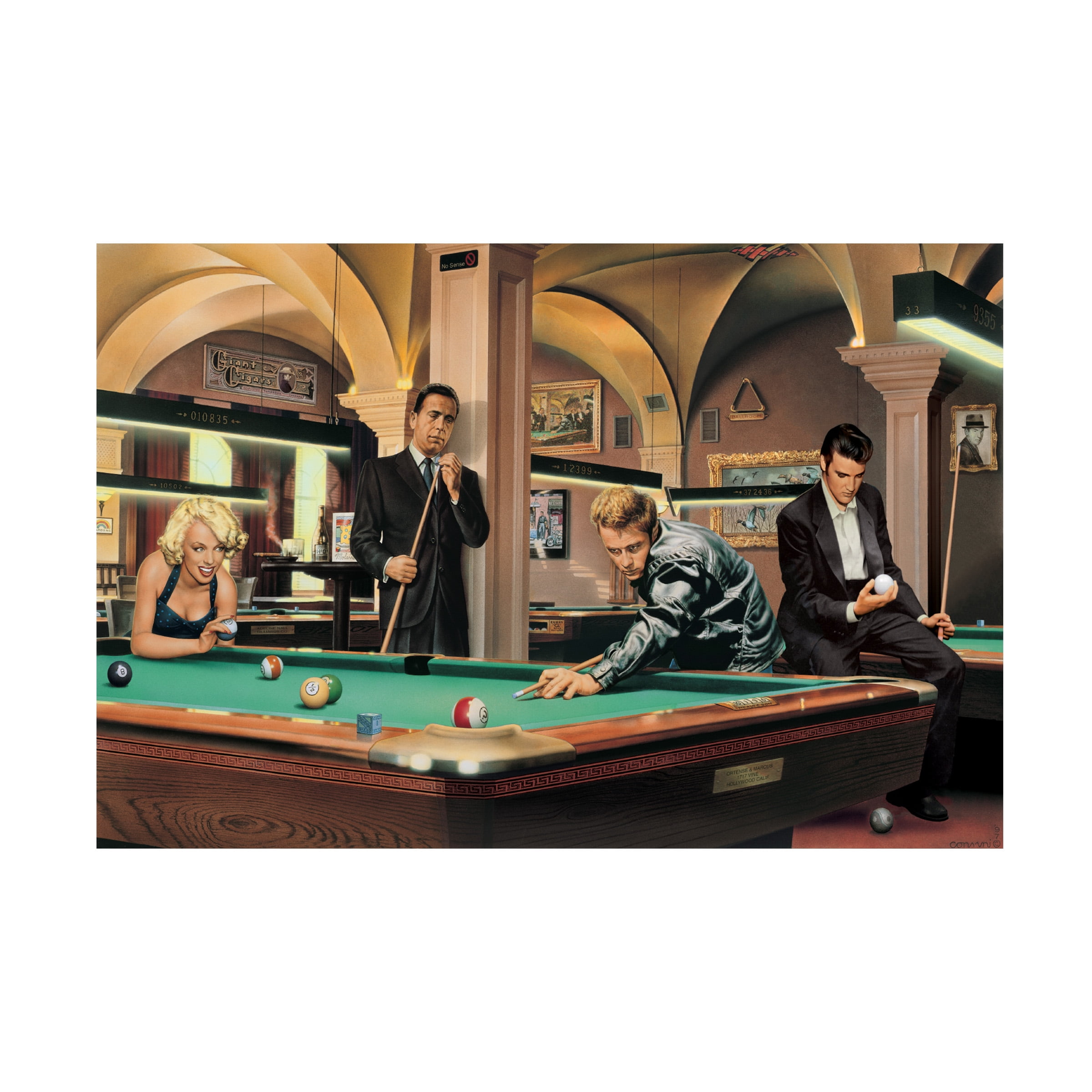 Chris Consani 'Game of Fate' Canvas Art