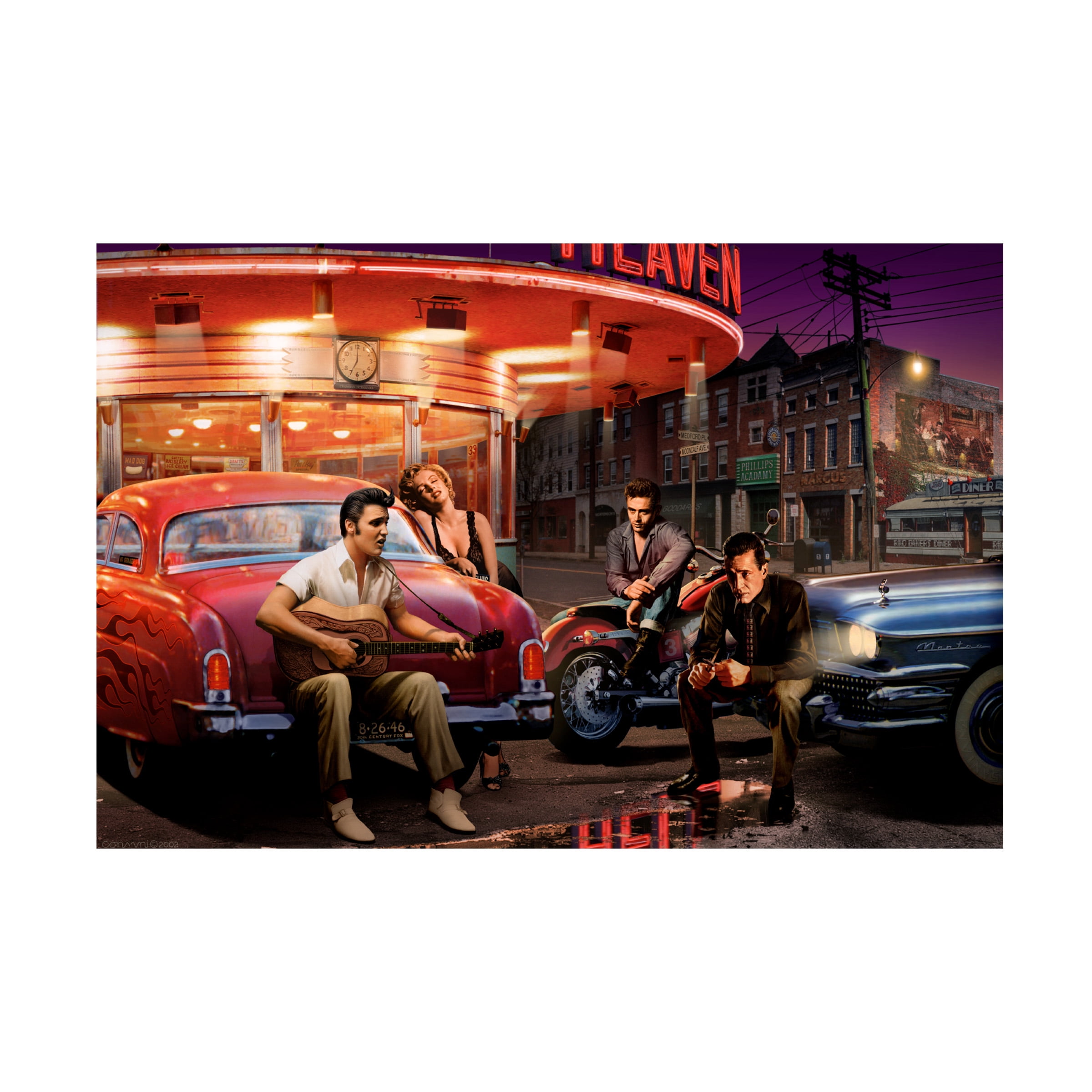 Chris Consani 'Leg XRoads' Canvas Art