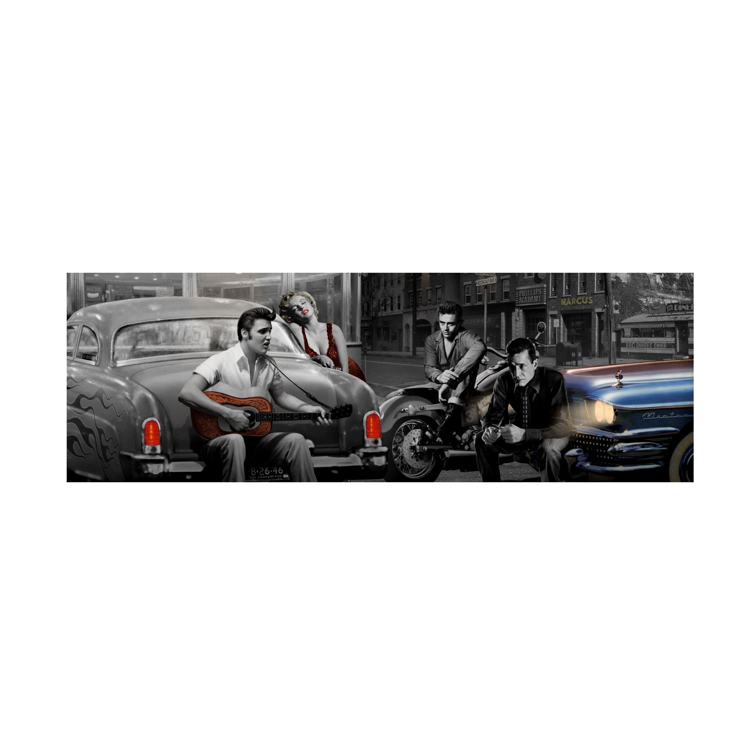 Chris Consani 'Legendary Crossroads' Canvas Art