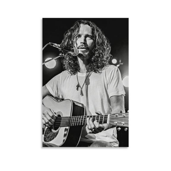 Chris Cornell 1 Canvas Poster Bedroom Decoration Landscape Office Valentine's Birthday Gift