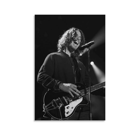 Chris Cornell Album Cover Canvas Poster Print Music Posters for Room Aesthetic