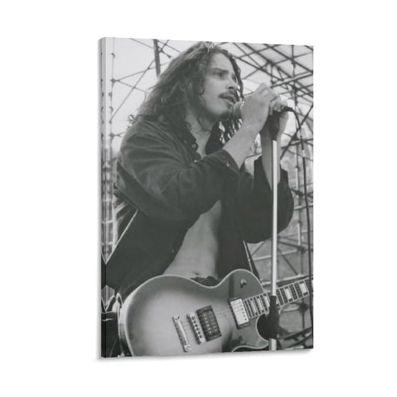 Chris Cornell Canvas Poster Gifts Canvas Painting Poster Wall Art Decorative Picture Prints Modern Decor 24x36inch(60x90cm)