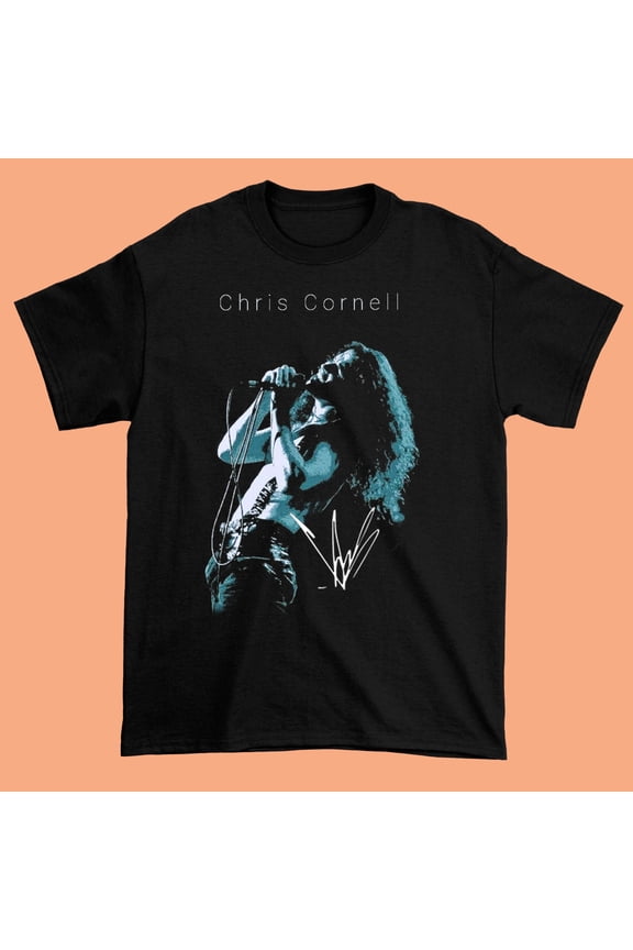Chris Cornell Gift For Family Short Sleeve Black All Size S-234XL Men T-Shirt