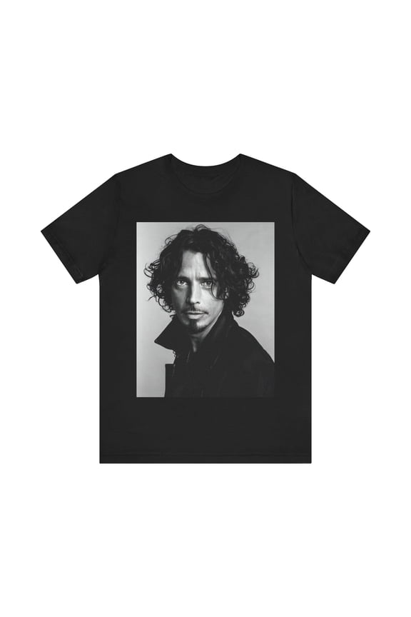 Chris Cornell T-shirt - Audioslave Tee / Aesthetic Clothing Premium Unisex Crew Neck T-Shirt / Rock Music Shirt / Rock music Birthday Gift