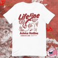 Chris Delia Lifeline Advice Hotline Lfeline Ur The Problem Tshirts
