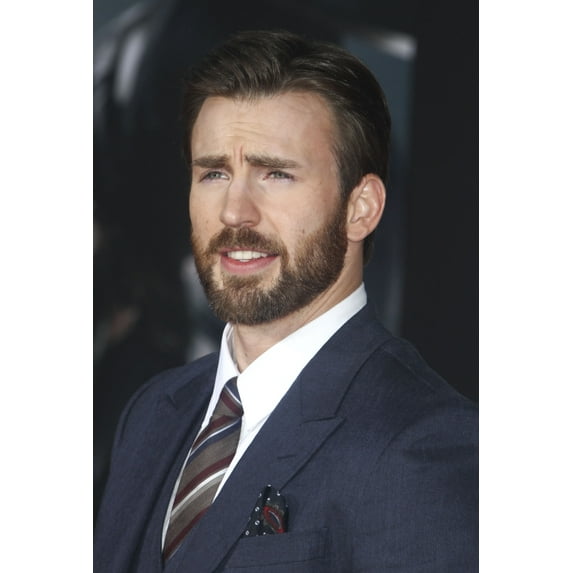 Chris Evans At Arrivals For Captain America: The Winter Soldier Premiere, El Capitan Theatre, Los Angeles, Ca March 13, 2014. Photo By: Elizabeth Goodenough/Everett Collection Photo Print (8 x 10)