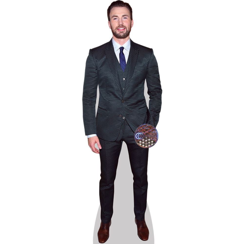 Chris Evans (Green Suit) Mini Cardboard Cutout Standee