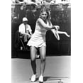 thumbnail image 1 of Chris Evert playing tennis Photo Print  (24 x 30), 1 of 1