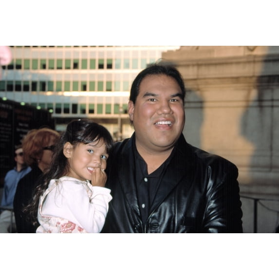 Chris Eyre (Director) And Daughter At Premiere Of Skins, Ny 9192002, By Cj Contino Celebrity (20 x 16)